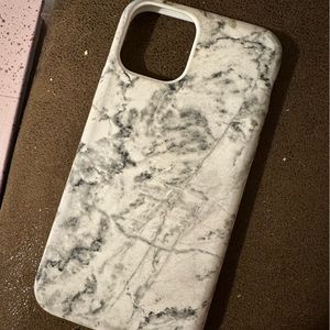 Heyday iPhone 11 Pro Silicone Phone Case: White Marble